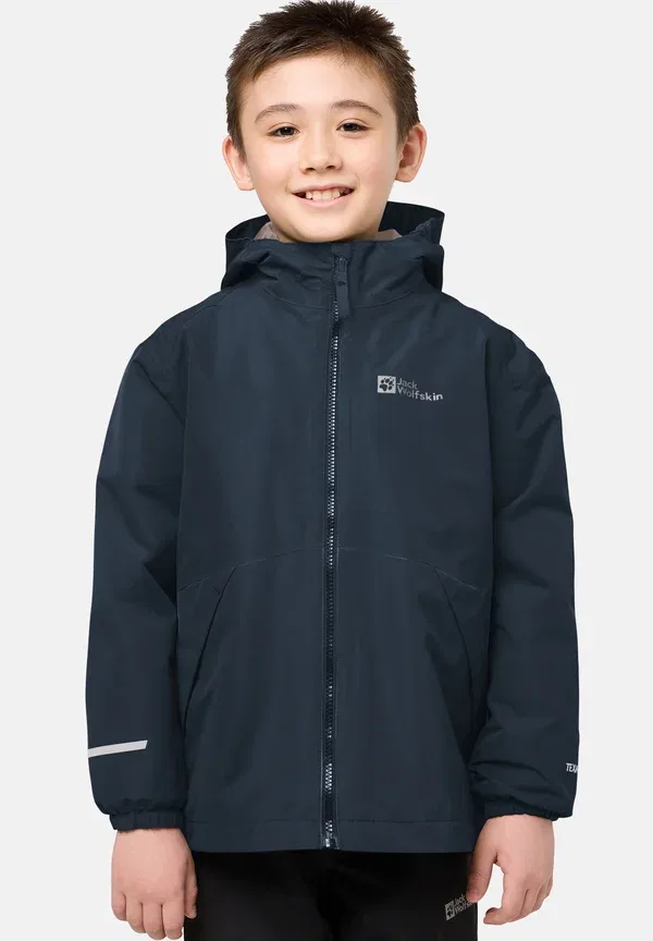 Куртка Jack Wolfskin Iceland 3in1 k outdoor jacket, цвет полуночное небо