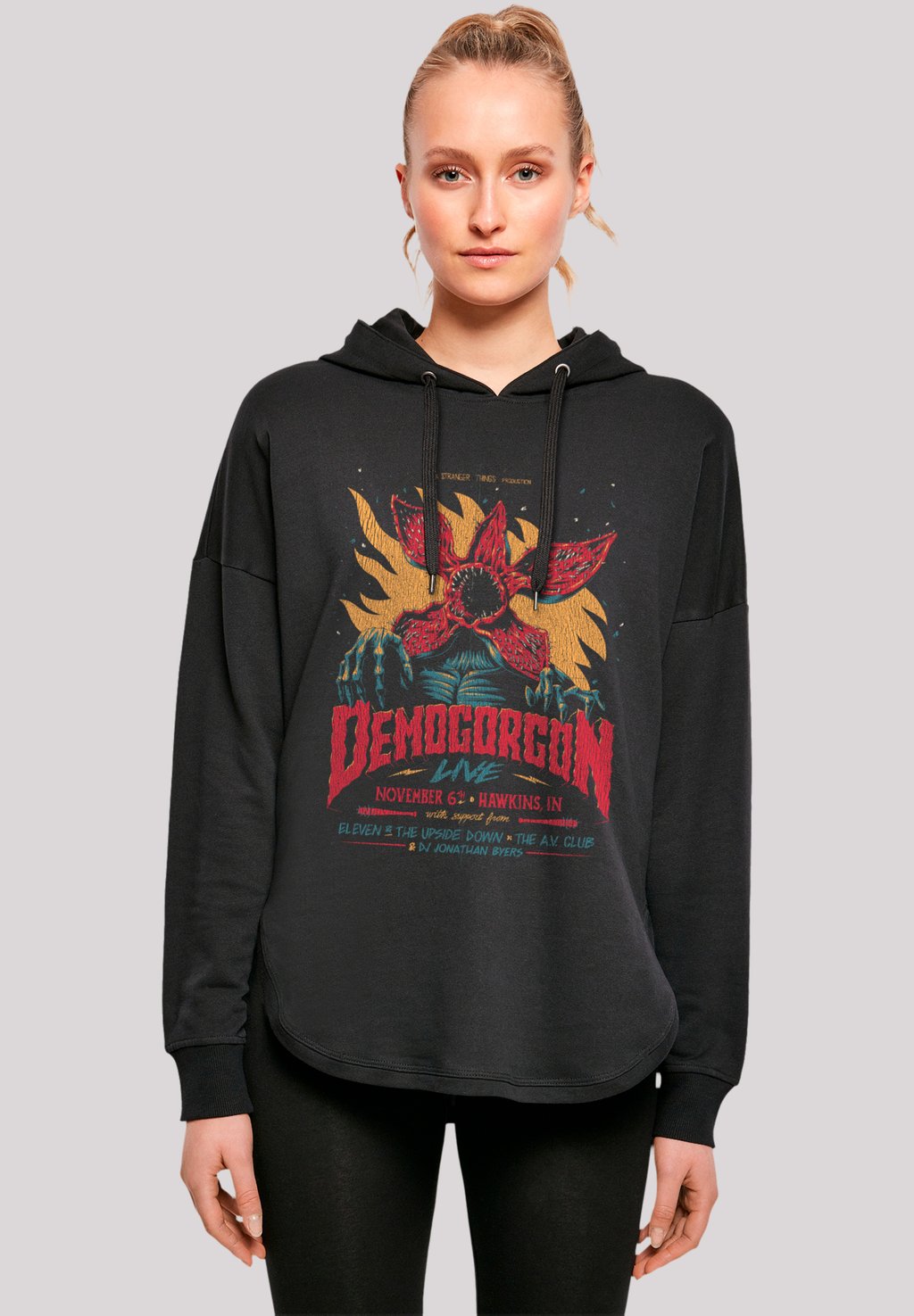 

Толстовка STRANGER THINGS DEMOGORGON POSTER NETFLIX TV SERIES - Hoodie F4NT4STIC, черный