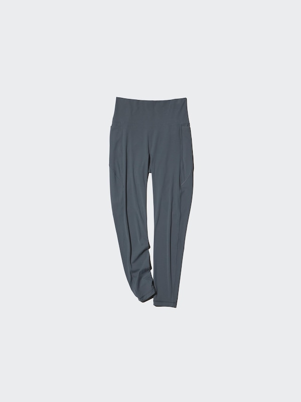 Ультраэластичные активные леггинсы Uniqlo, 09 black — фото 3