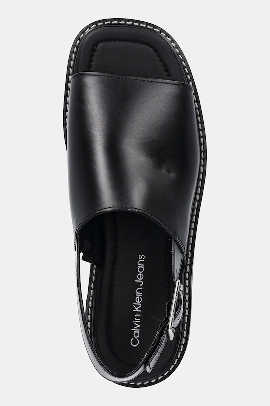 Сандалии SQ MOLDED SANDAL SLING MG LTH Calvin Klein Jeans, черный — фото 4