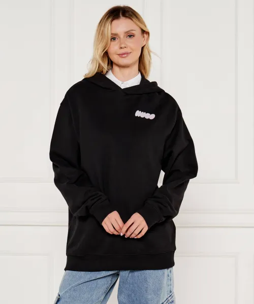 

Толстовка Oversize fit Hugo Blue, черный