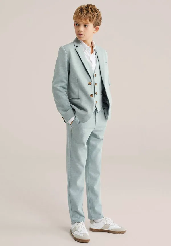 Брюки We Fashion, Greyish Green