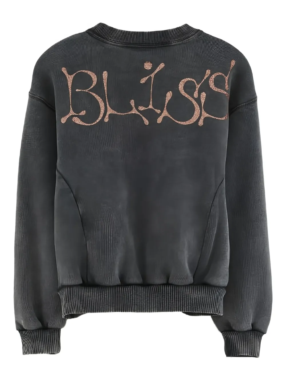 Толстовка с принтом блаженства Bellerose Kids, черный — фото 2