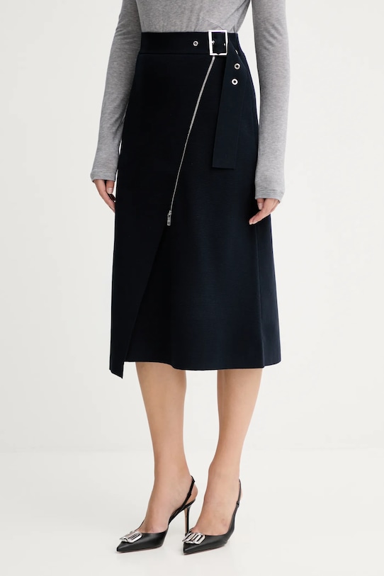 

Юбка Boss, темно-синий