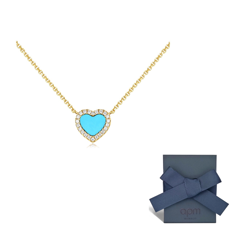 

Apm Monaco Ожерелье из стерлингового серебра 925 пробы для женщин