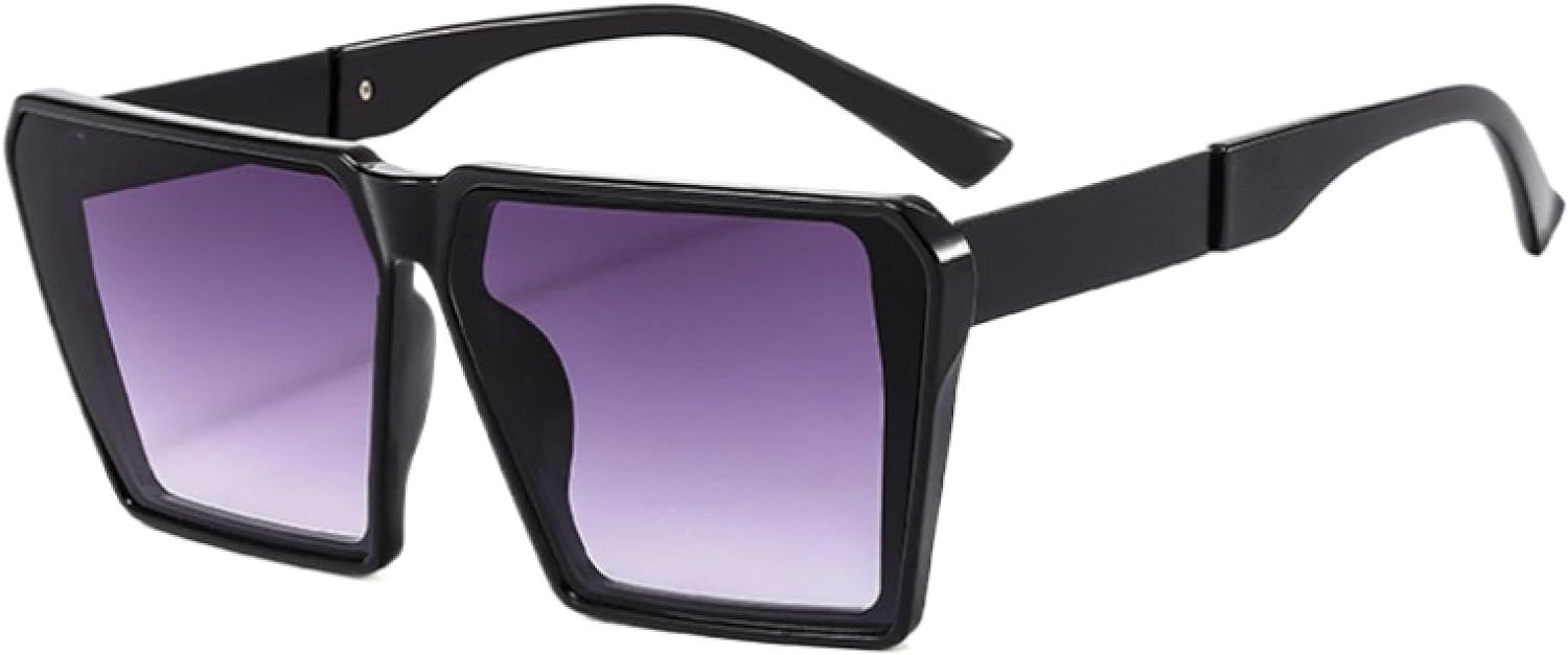 

Солнцезащитные очки с защитой от УФ-излучения UV400 | Большие, двухцветные, зеленые | для женщин и мужчин, для занятий спортом на открытом воздухе и вождения DSVIGF, Black Grey