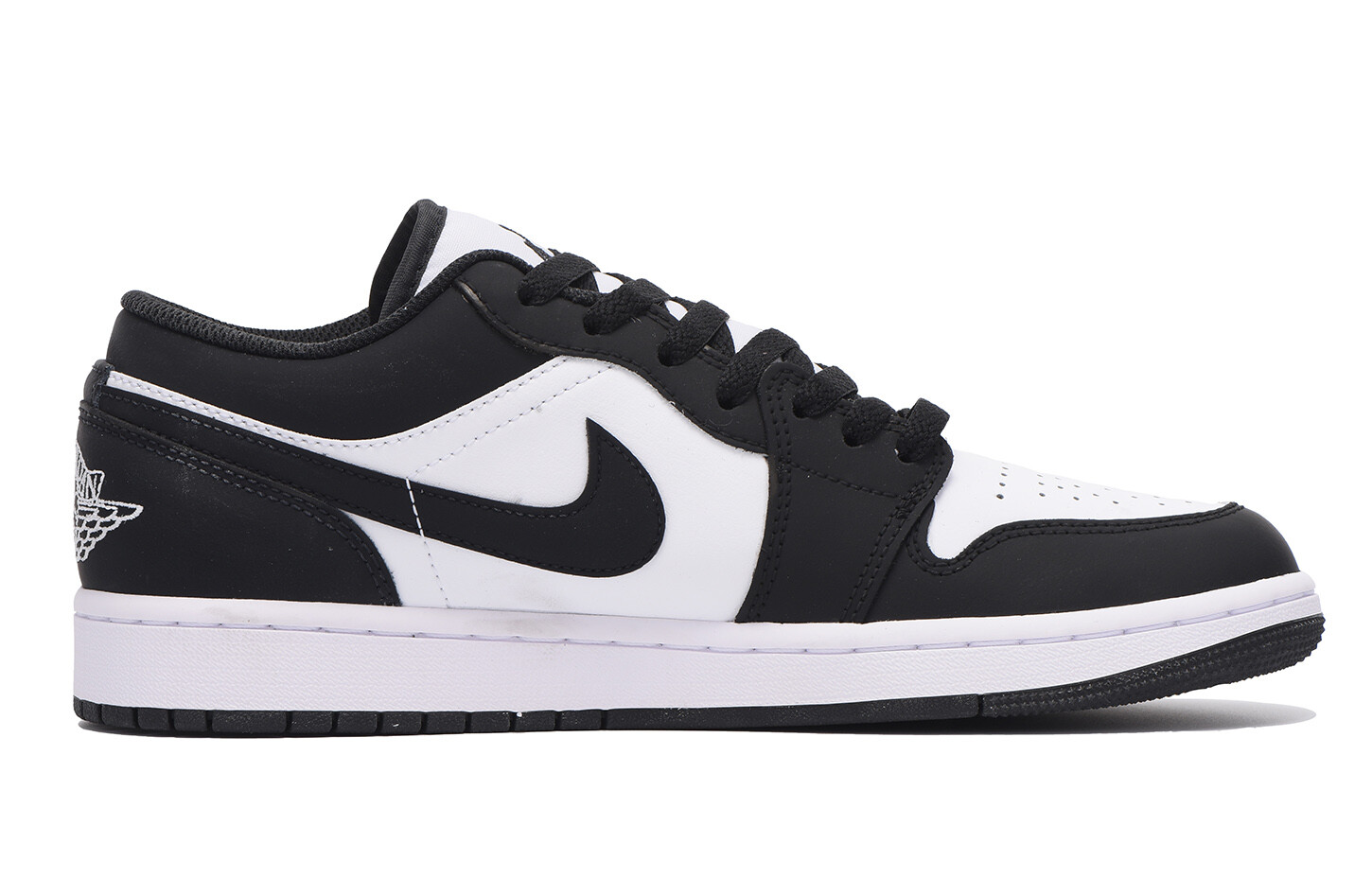 Кроссовки Air JORDAN 1 Vintage Basketball Shoes Men Low-Top Black White — фото 3