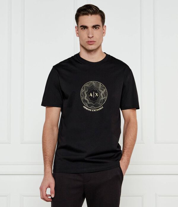 

Футболки Regular fit Armani Exchange, черный