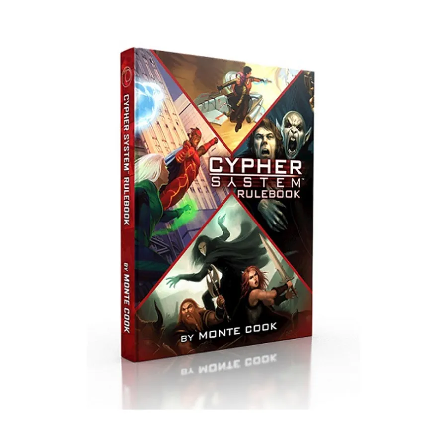

Cypher System Rulebook, Cypher System, твердый переплет