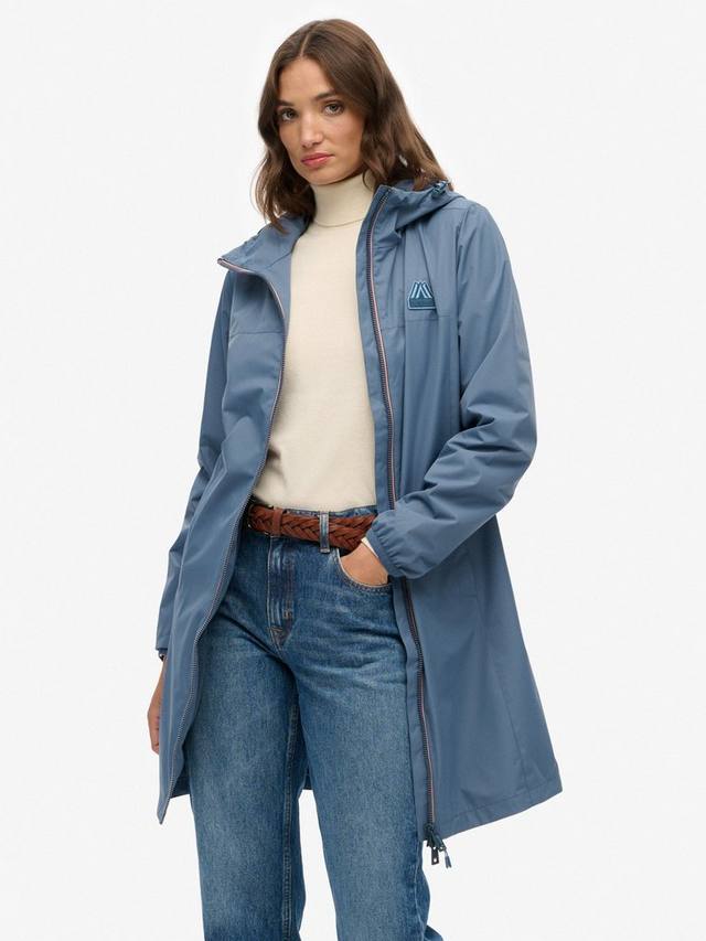 

Длинный три ветровки куртка Superdry, Dry Slate Blue