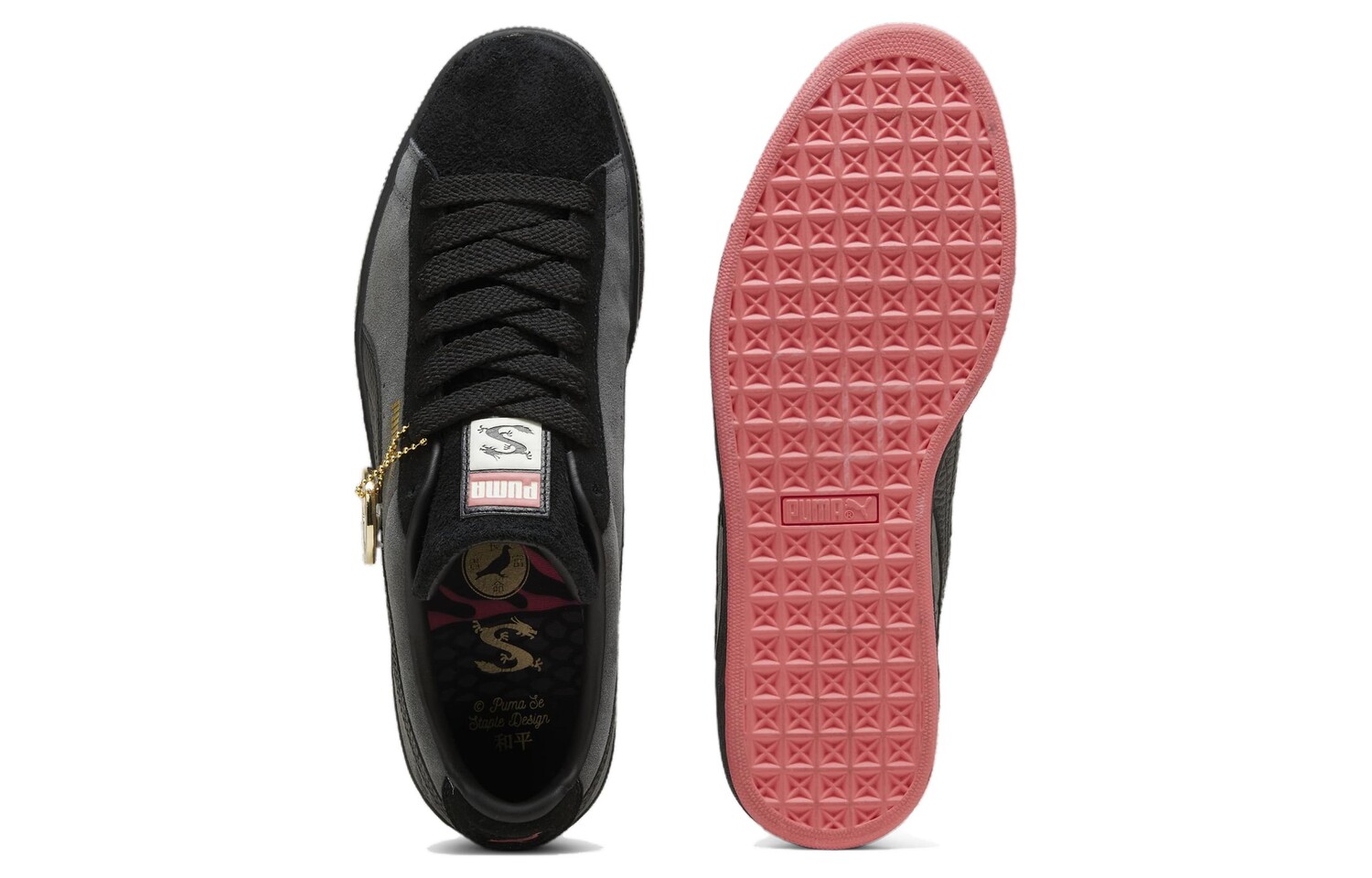 Мужская обувь для скейтбординга Puma, Black/Gray — фото 4