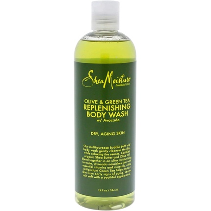 

Гель для душа с оливой и зеленым чаем, 13 унций Shea Moisture