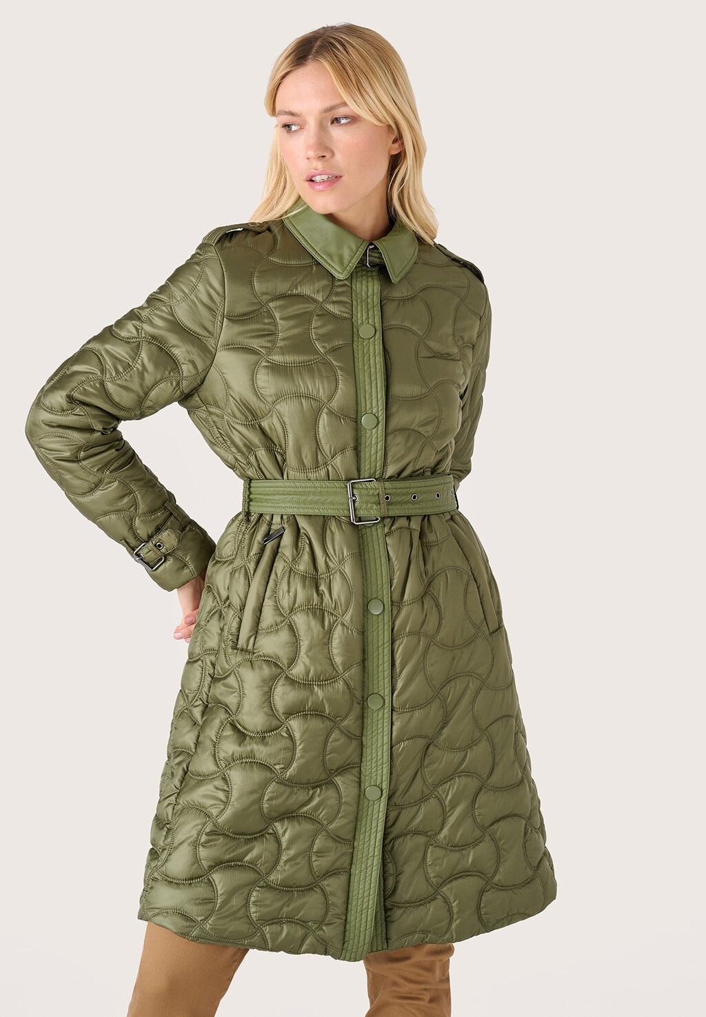 

Зимнее пальто Taylor Camomilla Italia, цвет verde scuro