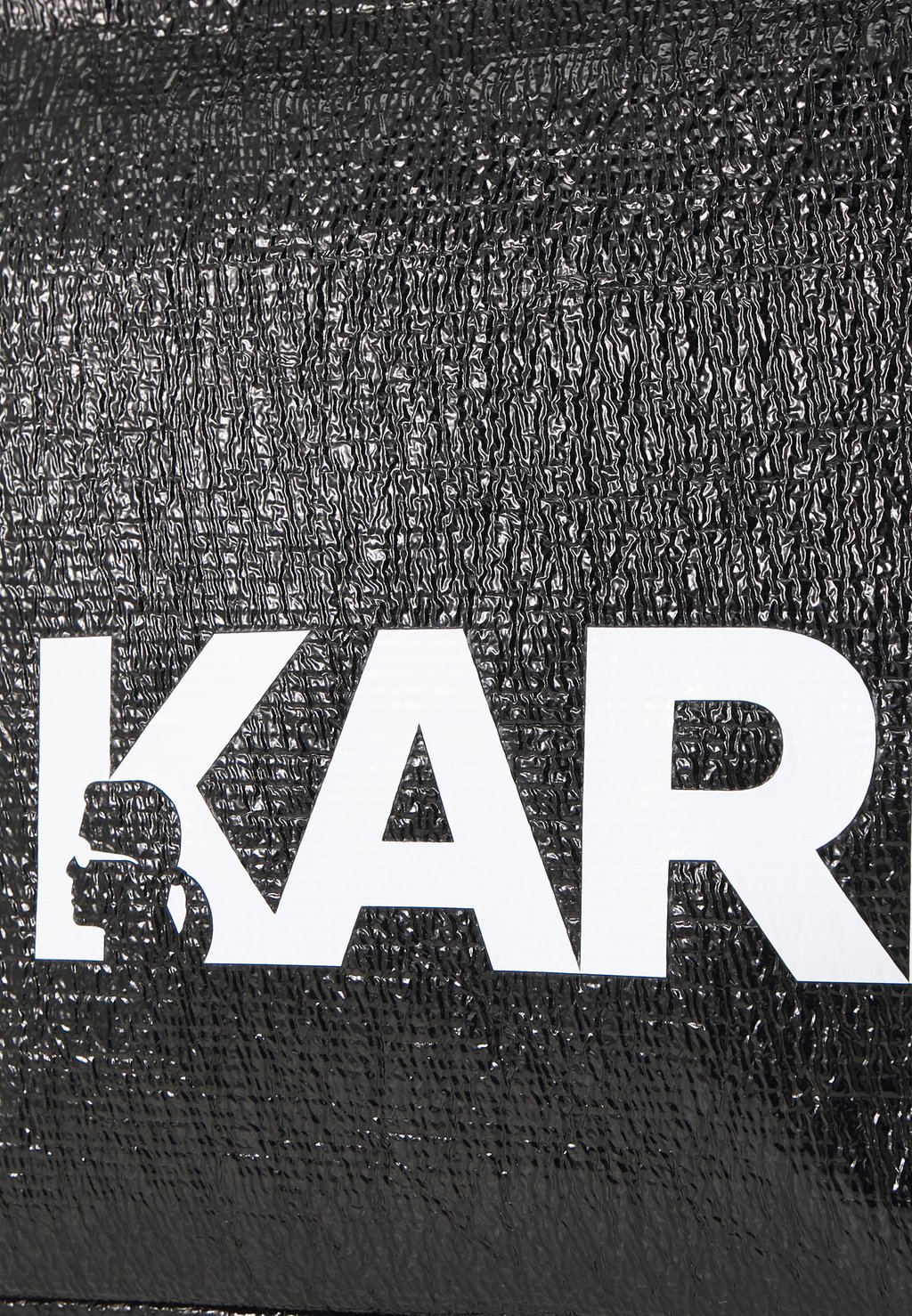 

Сумка-тоут ESSENTIAL COATED BIG LOGO UNISEX KARL LAGERFELD, черный