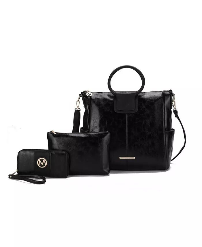 

Большая сумка Zuri с чехлом и кошельком от Mia K Mkf Collection, серый