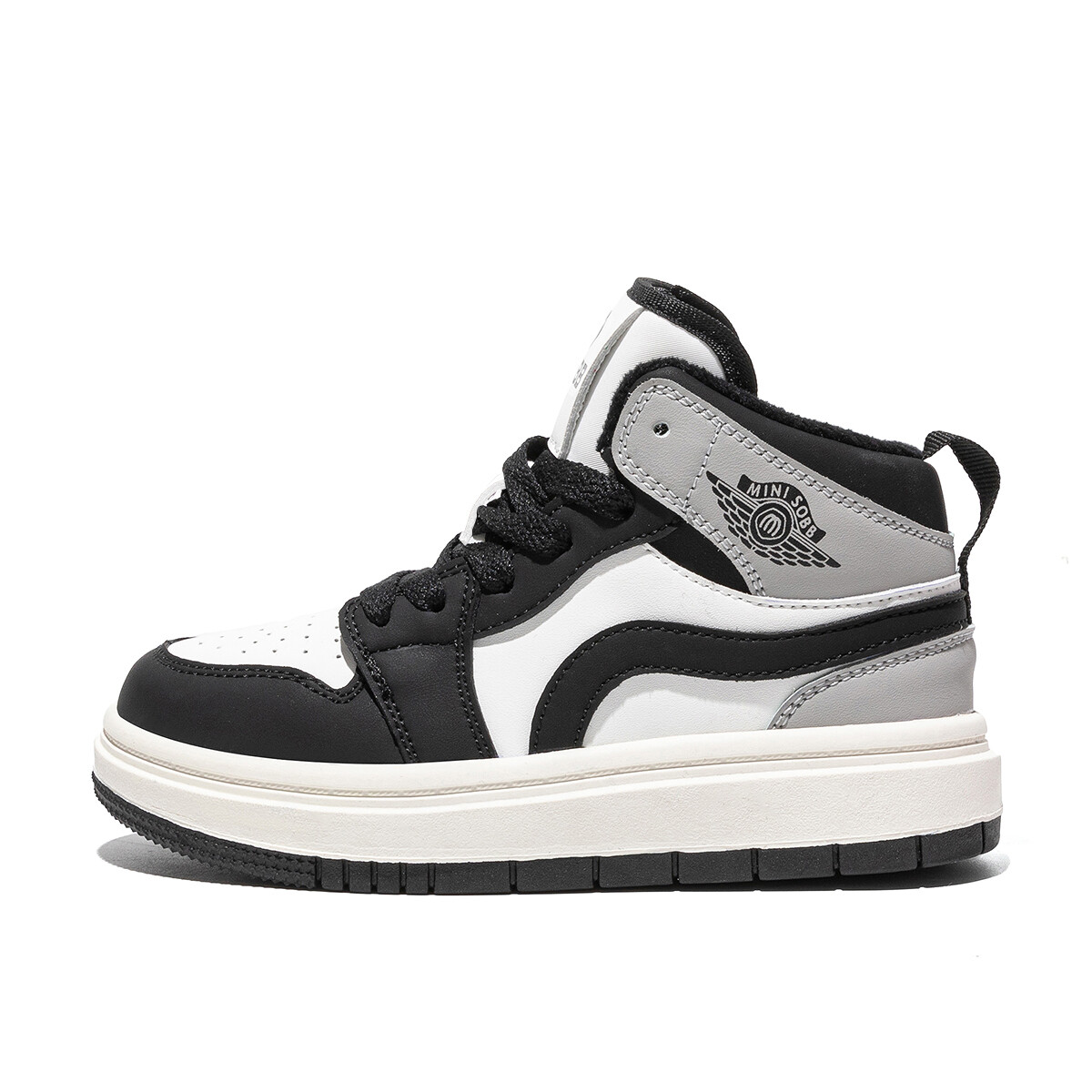 

Кроссовки SOBB Kids Skateboarding Shoes Kids High-top, черный