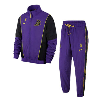 

Костюм nba lakers team sports suit uniform purple Nike, фиолетовый