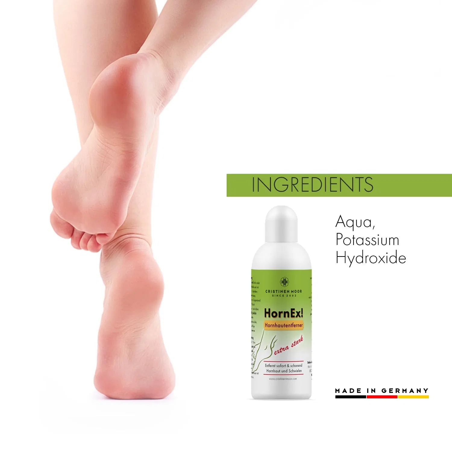 Набор для удаления мозолей «HornEx! Callus Remover Liquid» от Cristinen Moor ‎Cristinenmoor — фото 4
