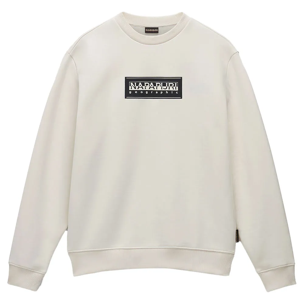 

Толстовка Napapijri Box Logo, бежевый