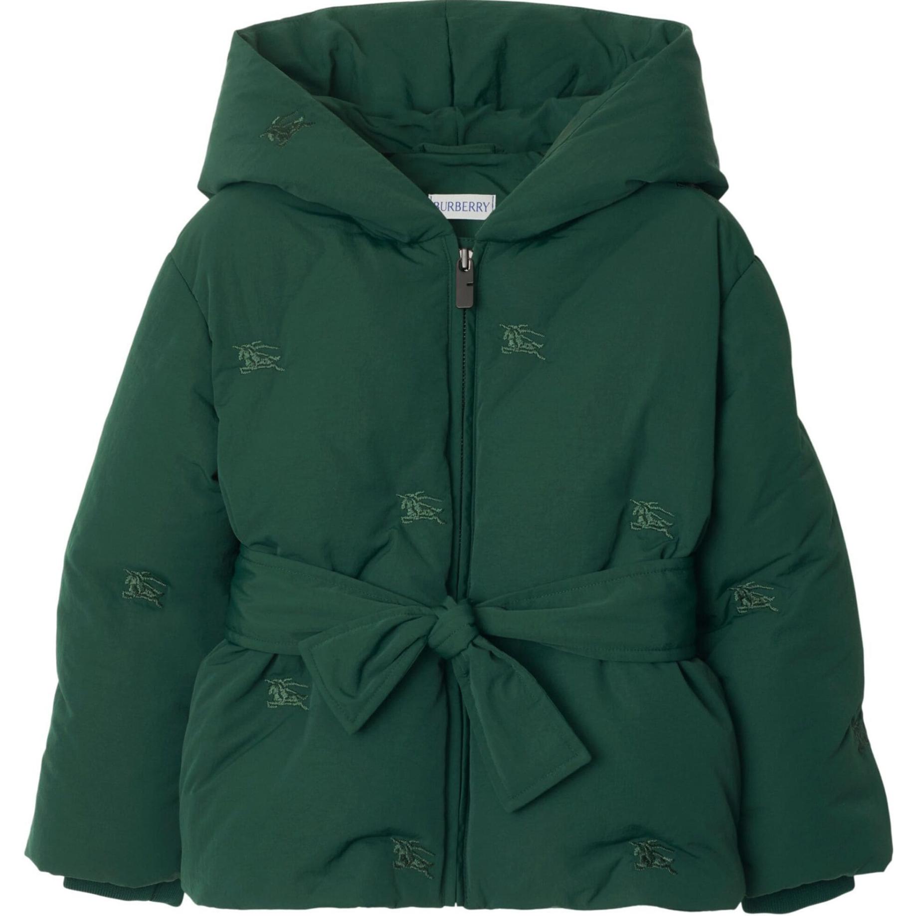 

Футболка FW24 Пуховая куртка Темно-зеленая Детская Burberry