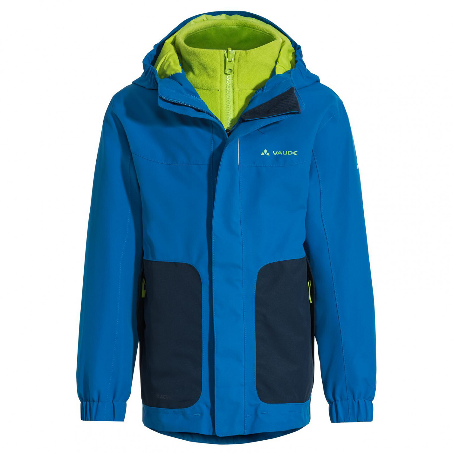 

Двойная куртка Vaude Kid's Campfire 3in1 IV, цвет Radiate/Green