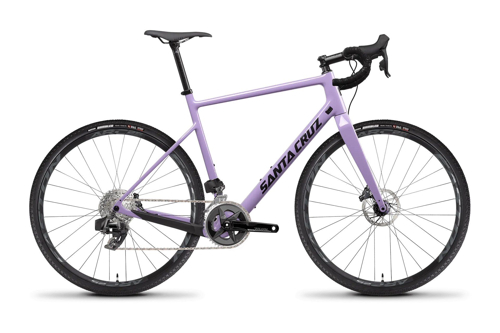 

Гравийный велосипед Santa Cruz Stigmata 3 cc rival 2x-kit axs - 28 дюймов - diamant, lila | gloss lavender and gloss carbon
