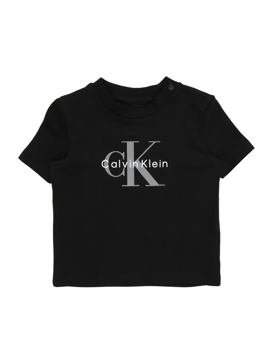 Рубашка Calvin Klein Jeans Regular Monologo черного цвета