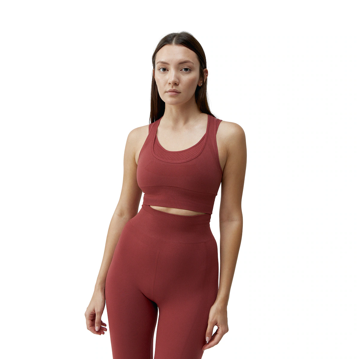 

Nina Born Living Yoga Женский топ, цвет Caoba
