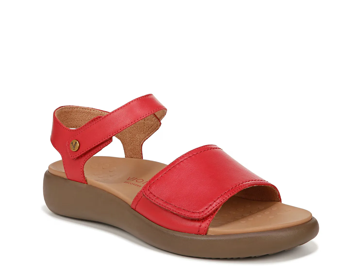 

Сандалии VRX Awaken Wedge Sandal Vionic, красный