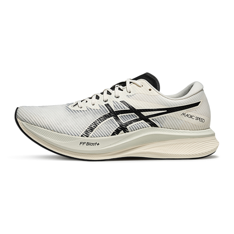 

ASICS Дышащие низкие кроссовки Magic Speed 3.0 для бега, мужские, белые, черные
