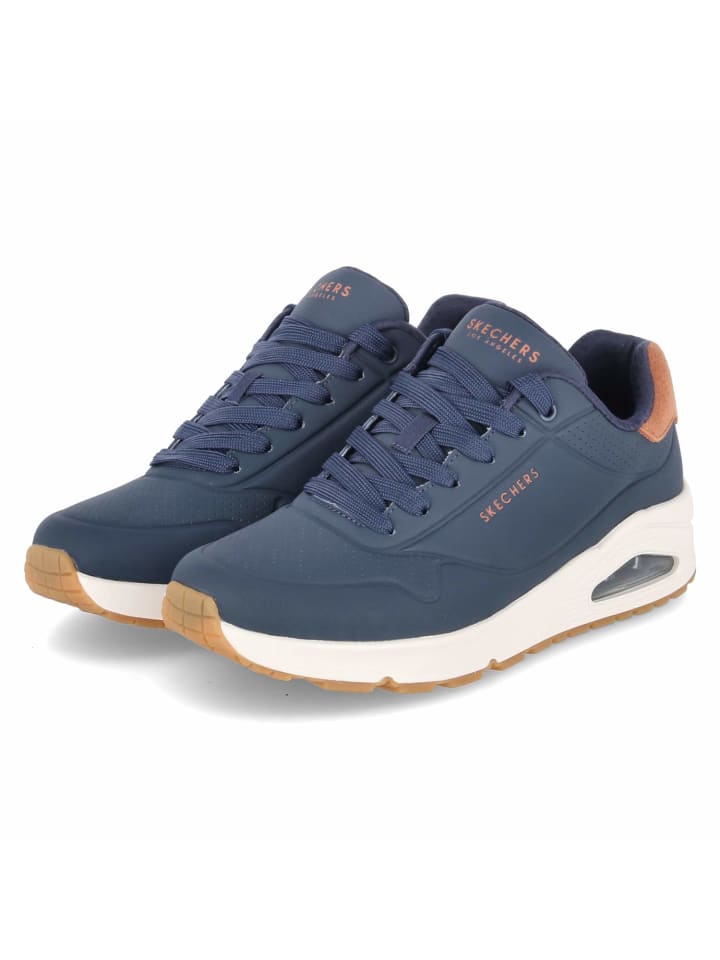 

Кроссовки на шнуровке Skechers, синий