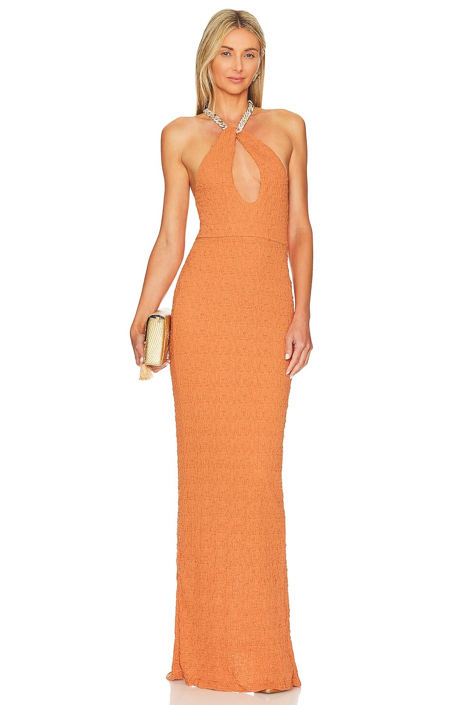 

Платье макси Camila Coelho Camry, цвет Ginger Orange
