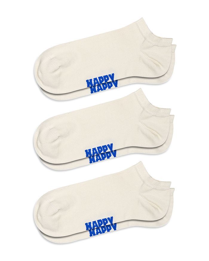 

Носки с плотной резинкой, 3 пары Happy Socks, белый