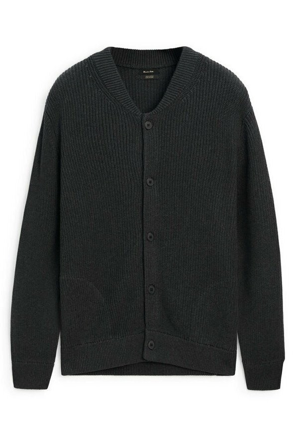 

Кардиган WITH POCKETS Massimo Dutti, темно-серый