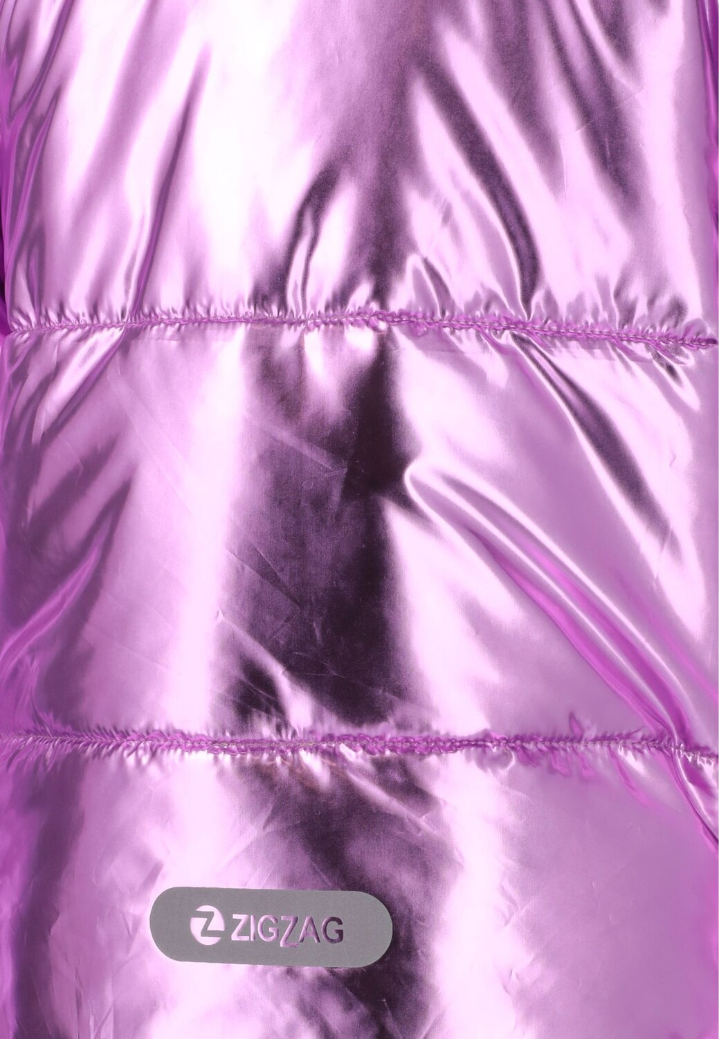 Фантазийная куртка стильного металлического цвета ZIGZAG, цвет Smoky Grape — фото 2