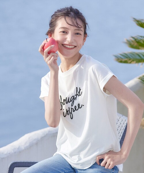 

Футболка с 3D вышивкой Tiaclasse, кремовый