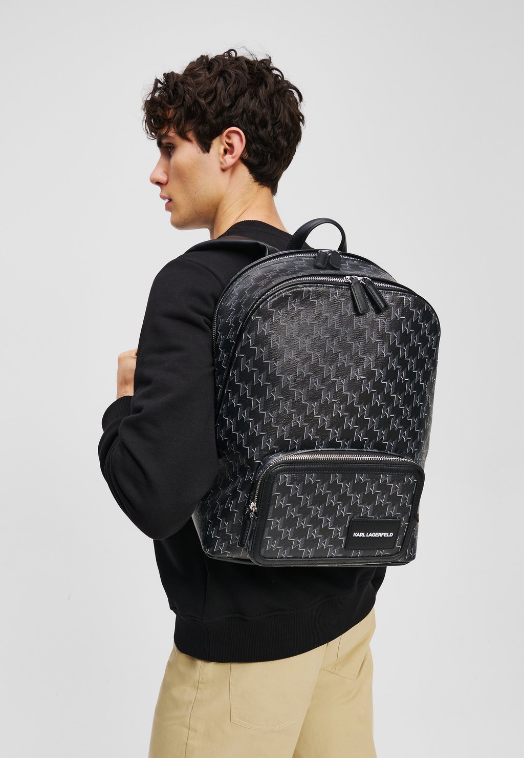 

Рюкзак VOYAGE BACKPACK UNISEX KARL LAGERFELD, черный