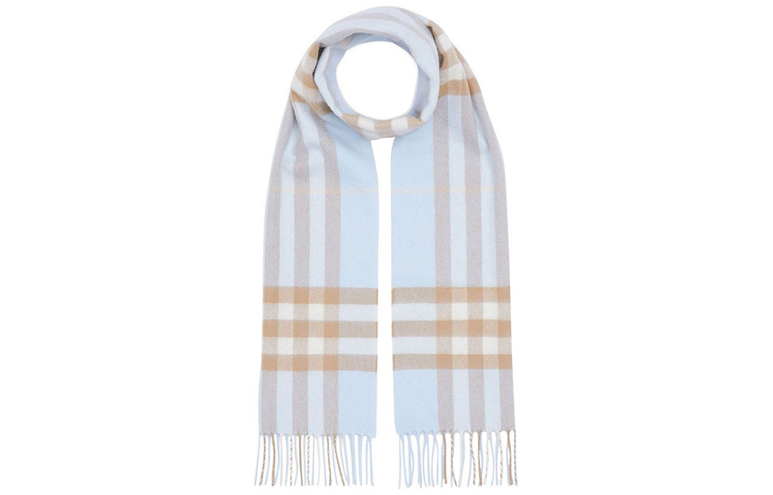 

Классический кашемировый шарф в клетку Burberry