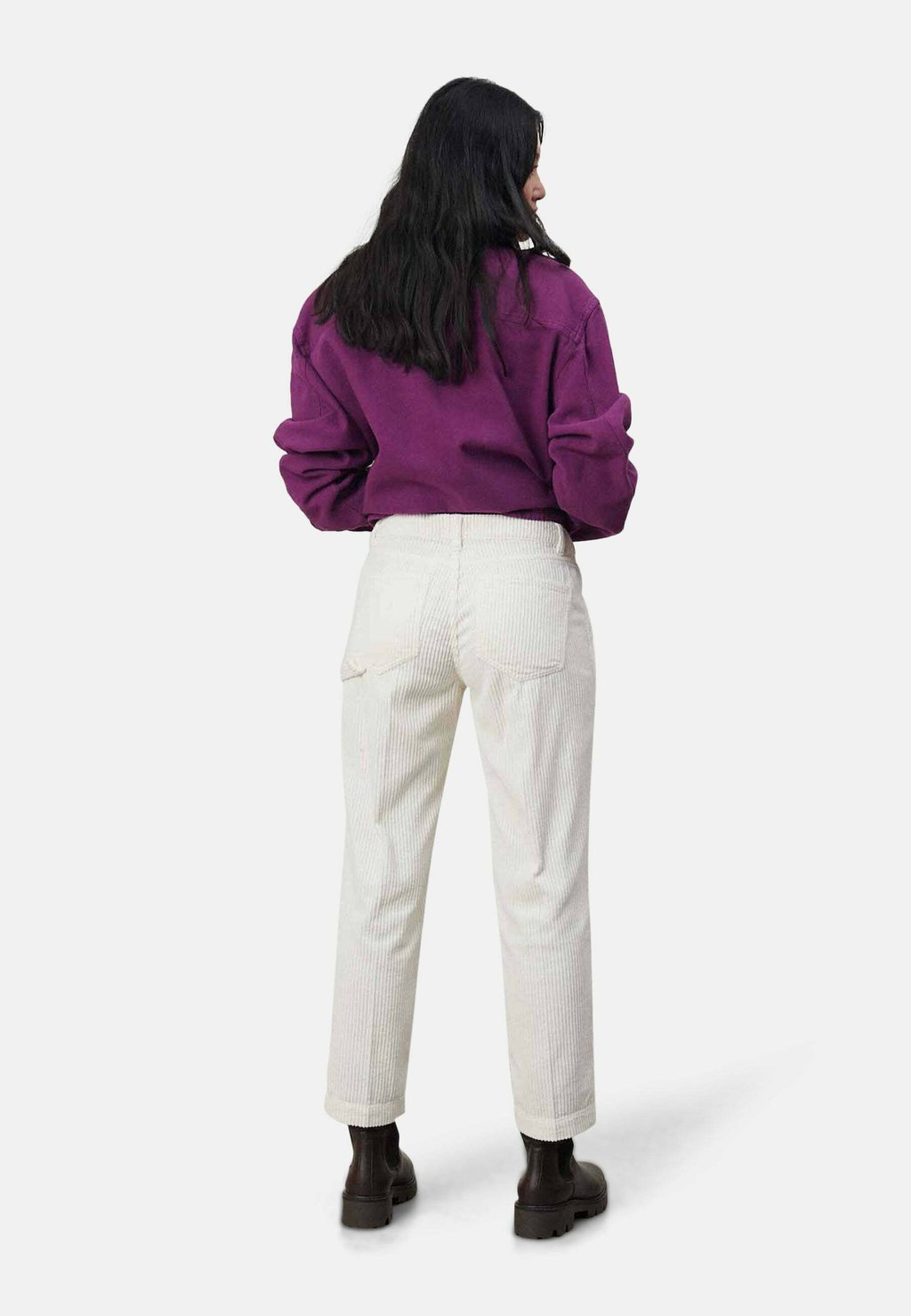 

Брюки PORTER TRENDY-MEDIUM WAIST REGULAR LABDIP, молочный