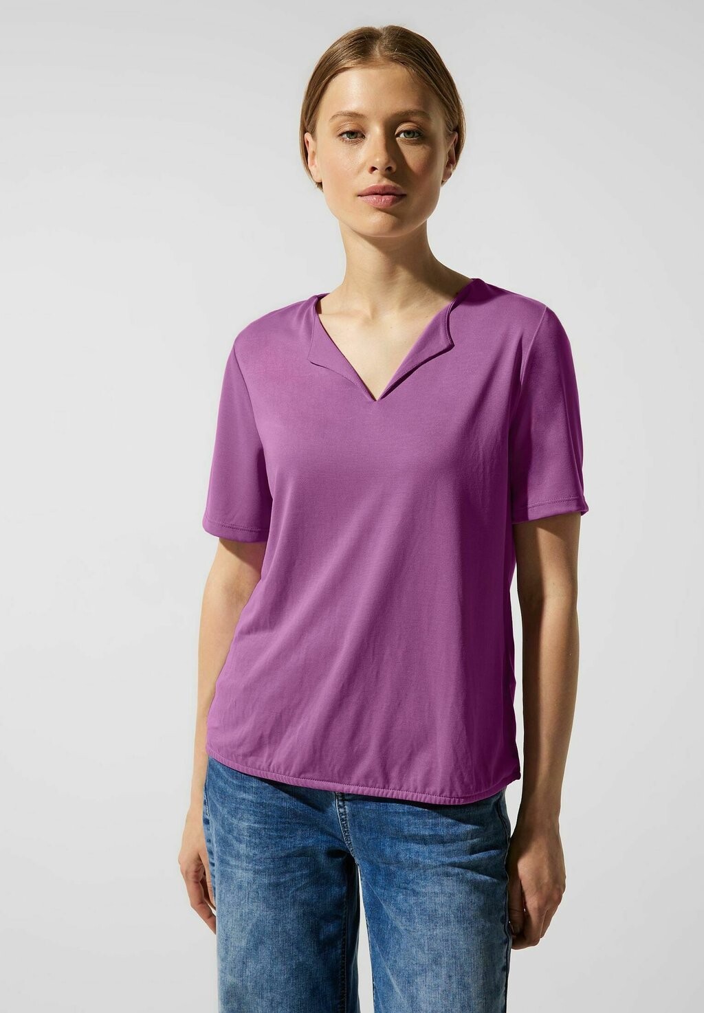 

Футболка базовая SEIDENLOOK Street One, цвет lila