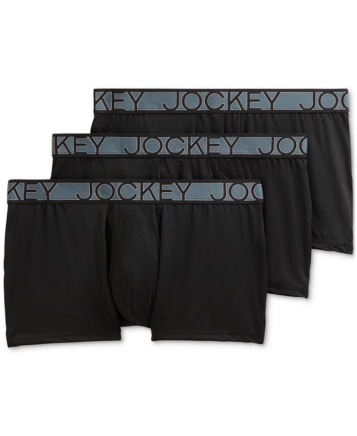 

Боксеры Active Microfiber Eco 2,5 дюйма — 3 шт. Jockey, черный