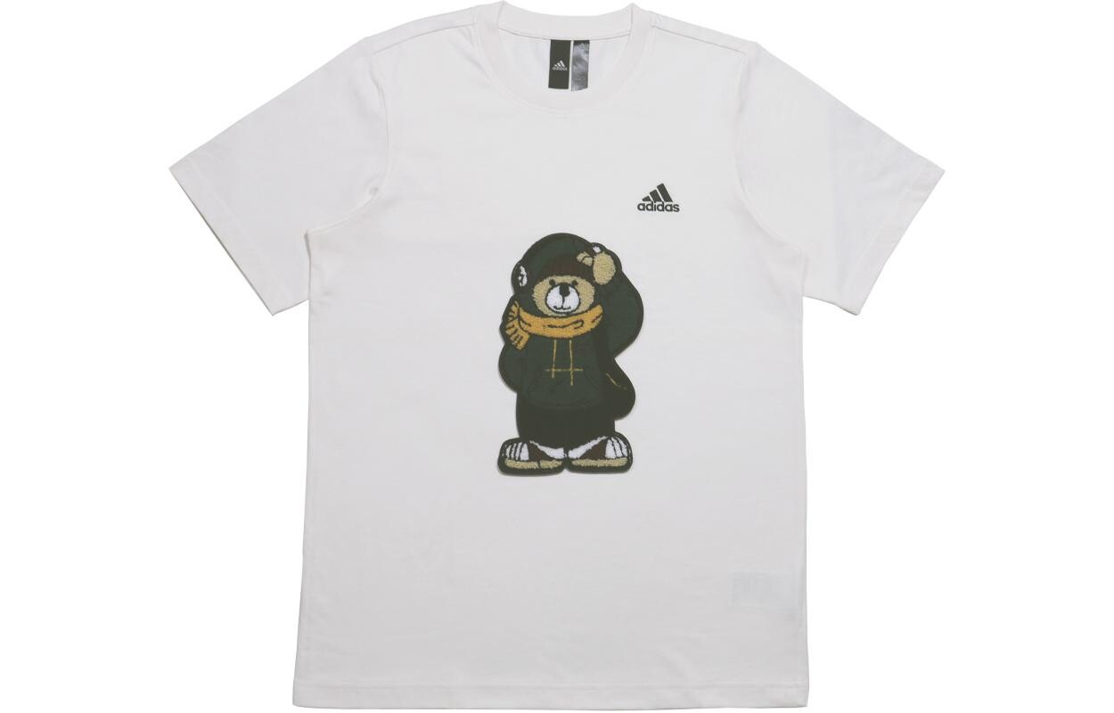 

Футболка унисекс белая Adidas, белый