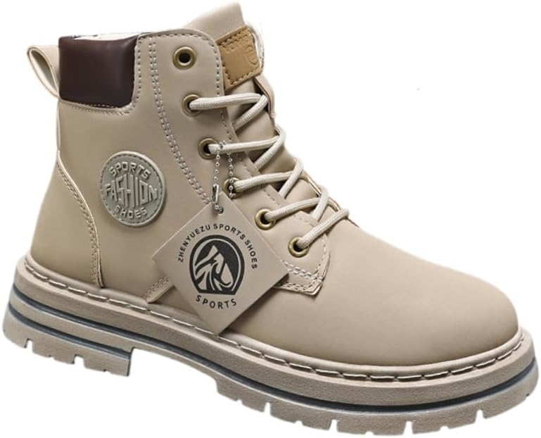 

Мужские высокие кроссовки большого размера - прочные, с противоскользящей подошвой, удобные ботинки Spkfhd, серый