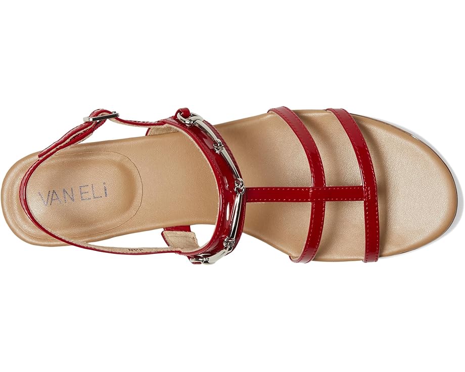 Сандалии Vaneli Banjel, цвет Red Patent — фото 2