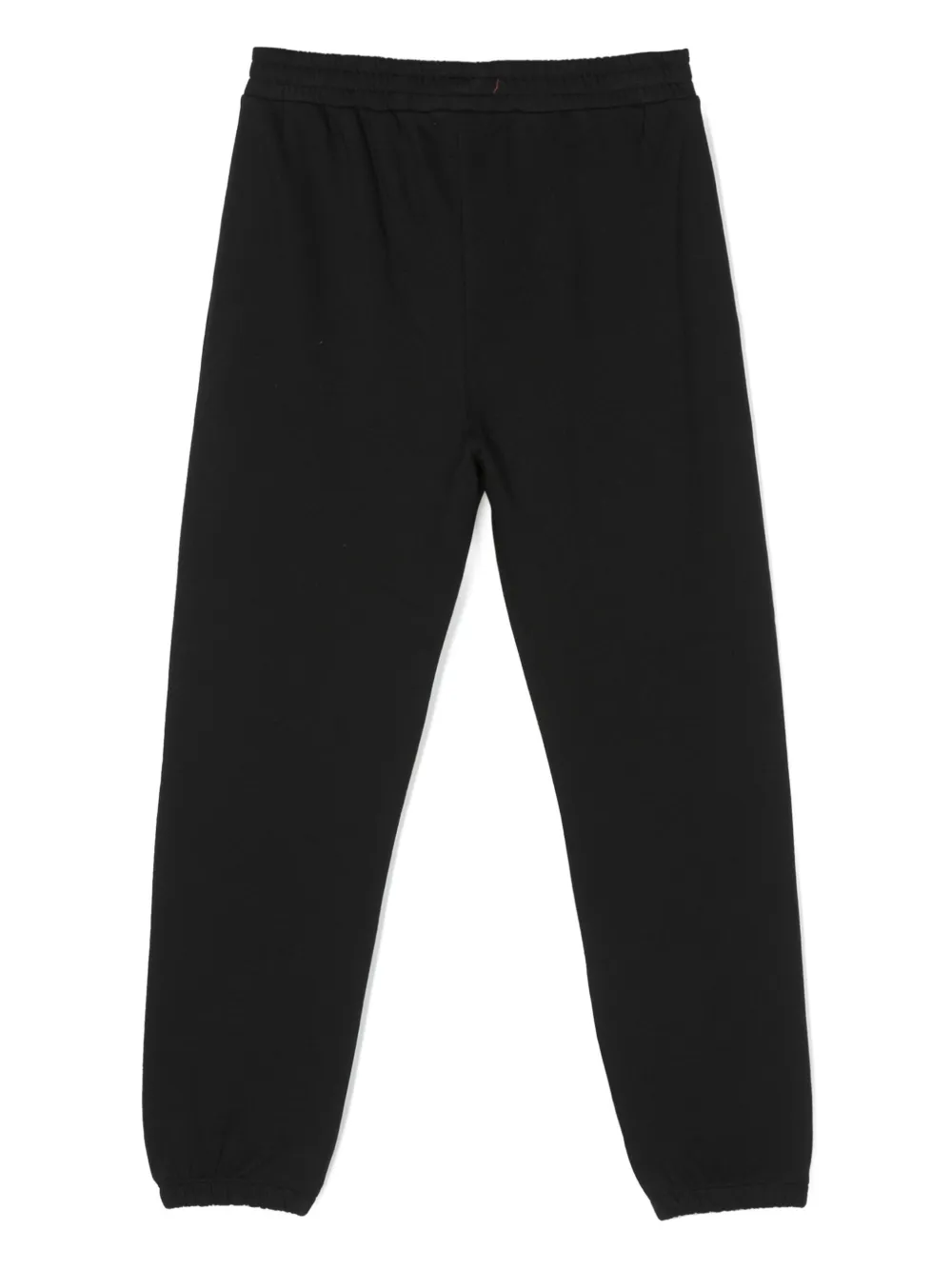 Спортивные брюки с цветочной вышивкой Stella McCartney Kids, черный — фото 2