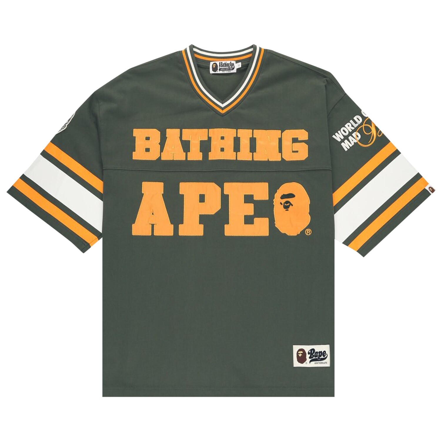 

Футбольная майка BAPE Зеленая