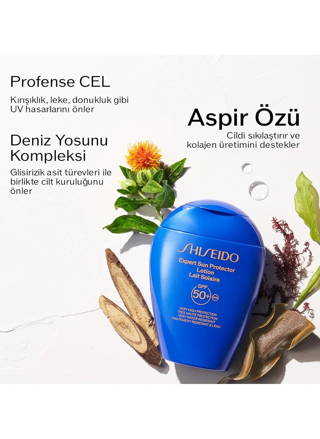 Солнцезащитный крем Expert Sun Protector SPF 30 от Shiseido, 300 мл ‎Shiseido — фото 3