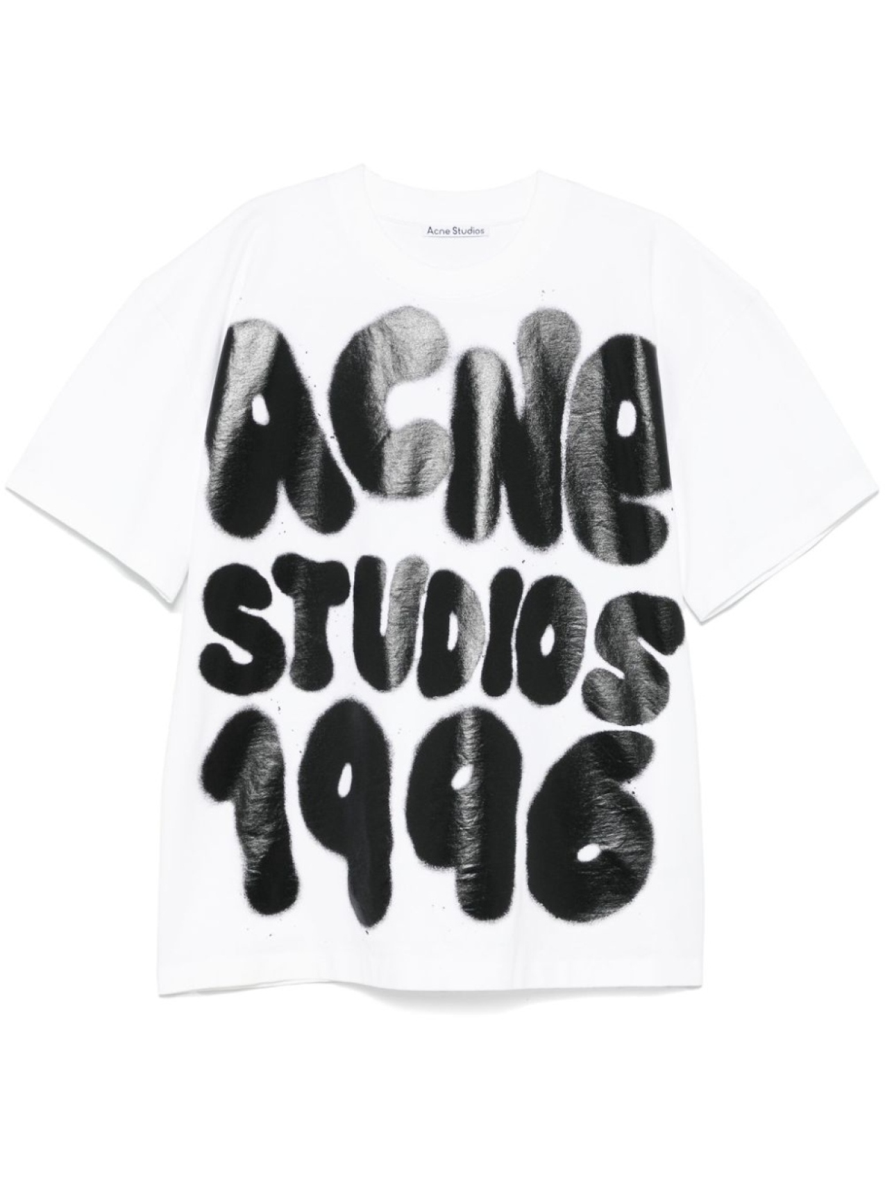 

Acne Studios футболка с логотипом, белый