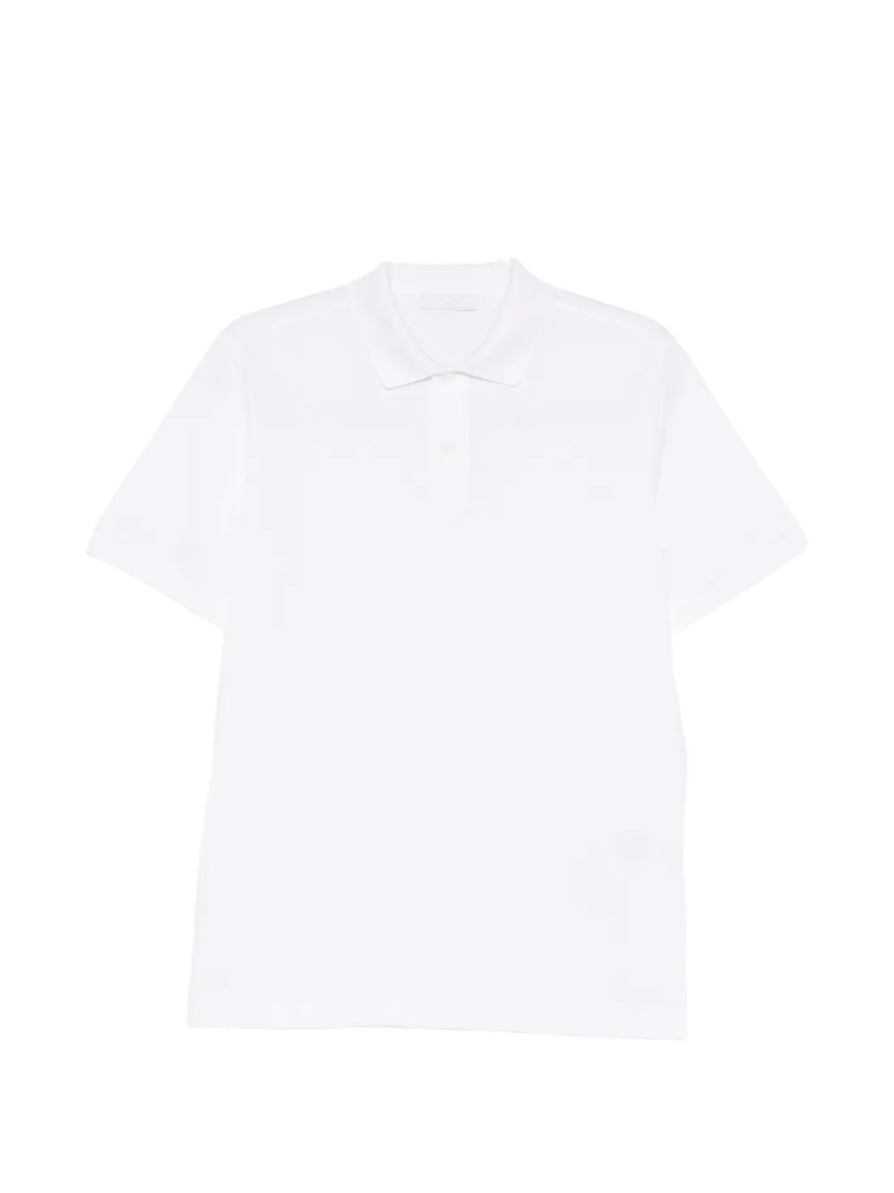 

Поло с короткими рукавами Prada, белый