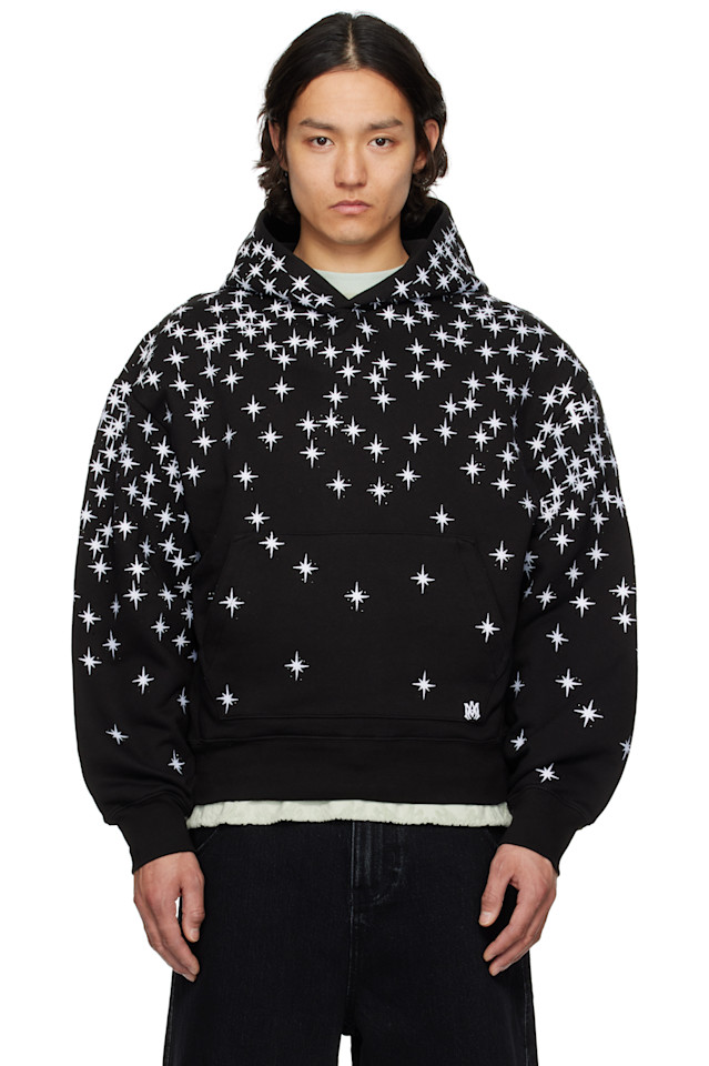

Кристальный худи Starburst Amiri, черный